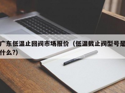 广东低温止回阀市场报价（低温截止阀型号是什么?）