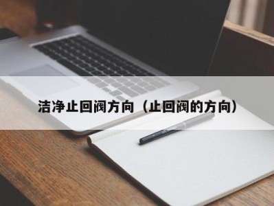 洁净止回阀方向（止回阀的方向）
