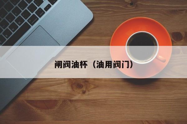 闸阀油杯（油用阀门）